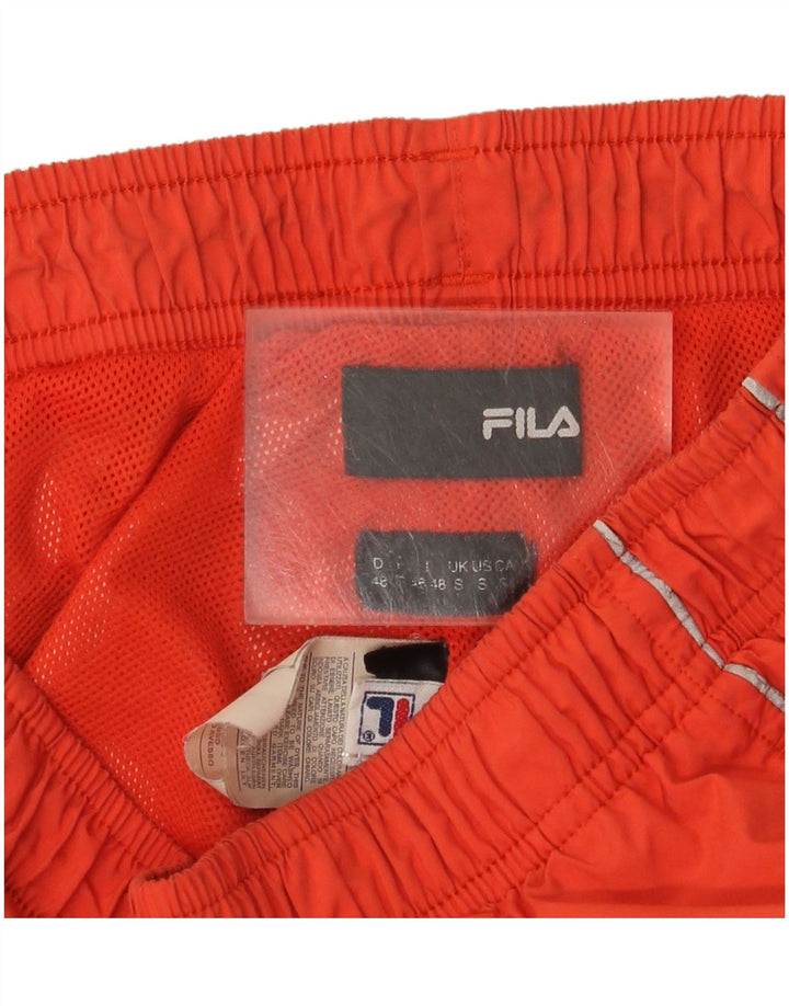 Pantaloni da tuta da uomo Fila Small arancioni