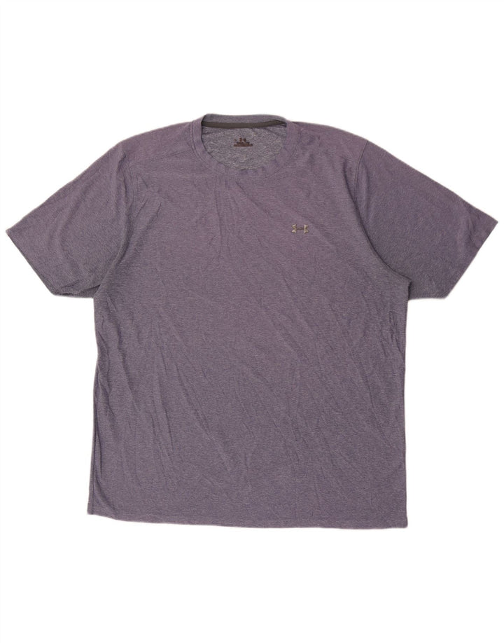 Maglietta da uomo UNDER ARMOUR XL viola screziato