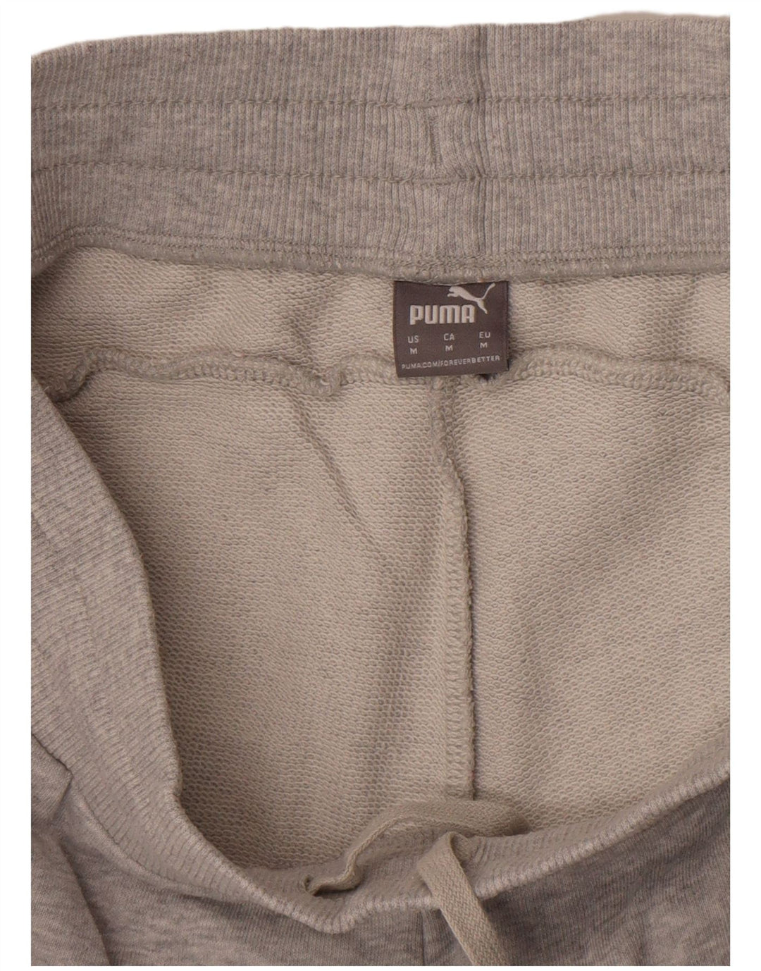 Pantaloncini sportivi da donna Puma UK 12 cotone grigio medio