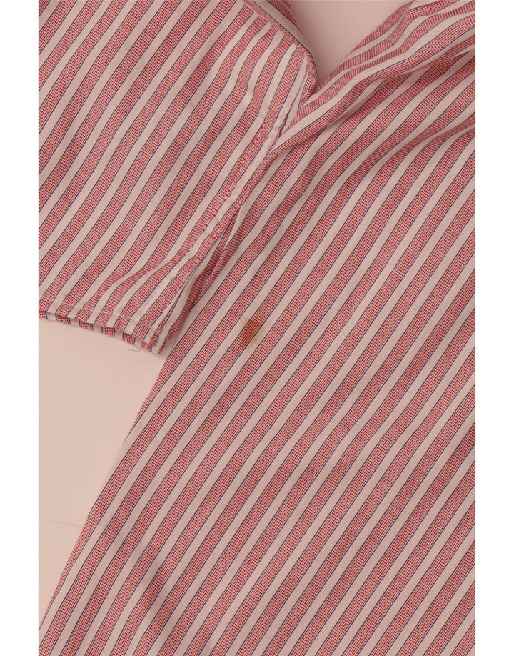Camicia da uomo Tommy Hilfiger 2XL cotone a righe rosse