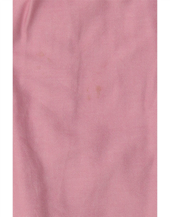 CHAPS Mens Shirt Medium Pink Cotton Vintage Chaps and Second-Hand Chaps from Messina Hembry 
