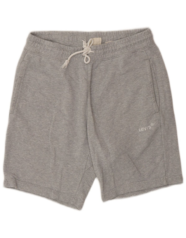 Pantaloncini casual da uomo Levi's piccoli W29 in cotone grigio