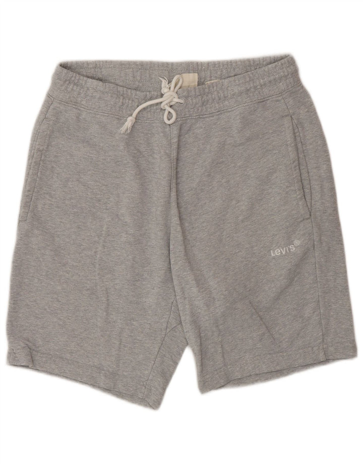 Pantaloncini casual da uomo Levi's piccoli W29 in cotone grigio