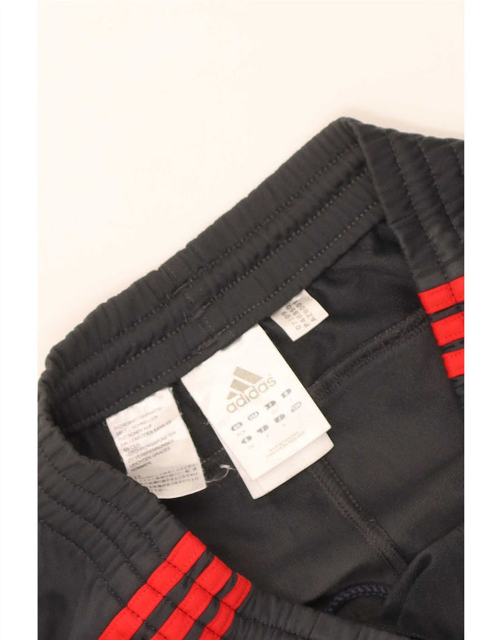 Pantaloni da tuta da uomo Adidas UK 34/36 Small Grigio Poliestere