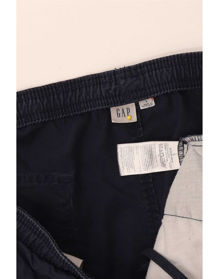 Pantaloncini chino da uomo Gap grandi W36 in cotone blu navy