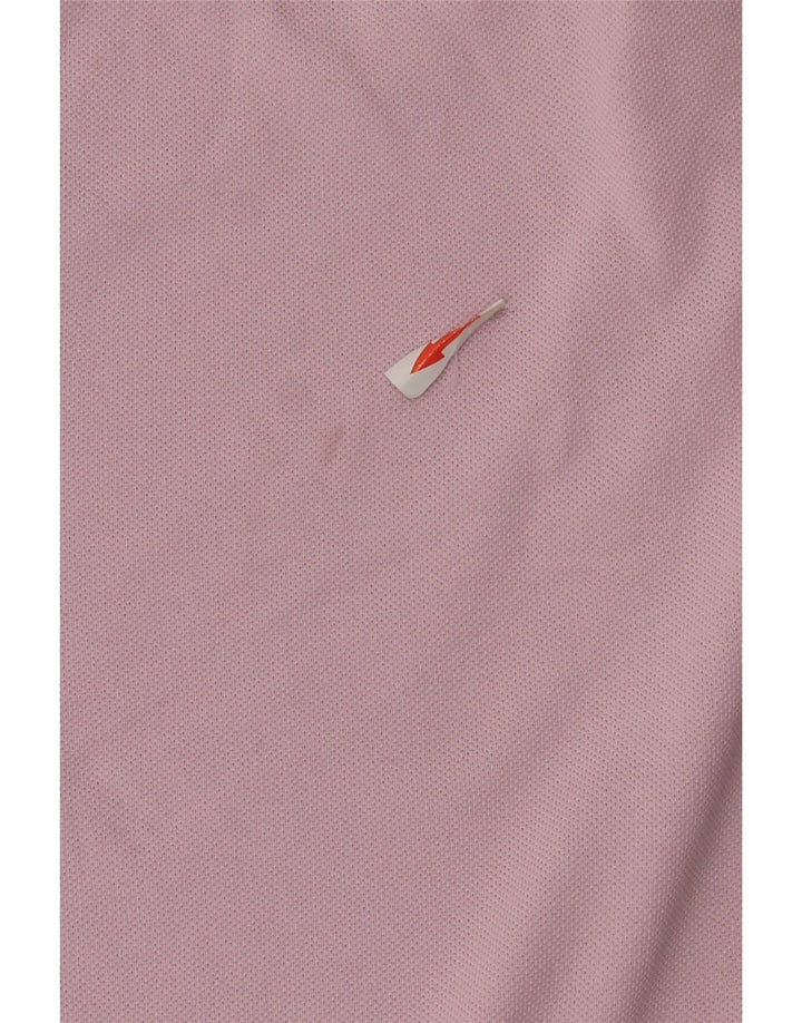 Polo da uomo vestibilità regolare French Connection in cotone rosa medio