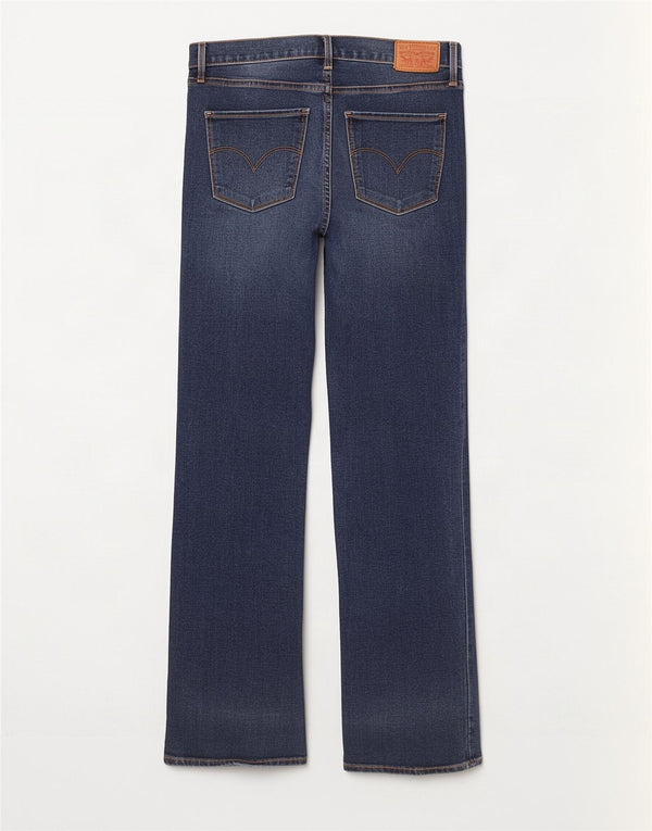 Jeans dritti modellanti da donna Levi's 314 W30 L31 cotone blu