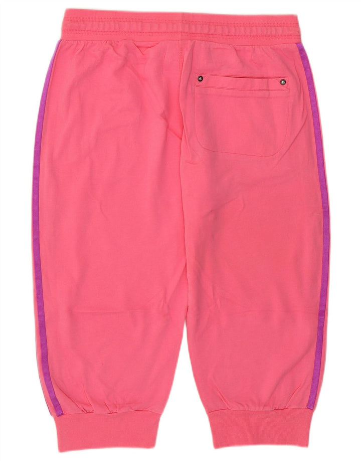 Pantaloncini sportivi Adidas da donna Bermuda UK 12/14 Cotone rosa medio