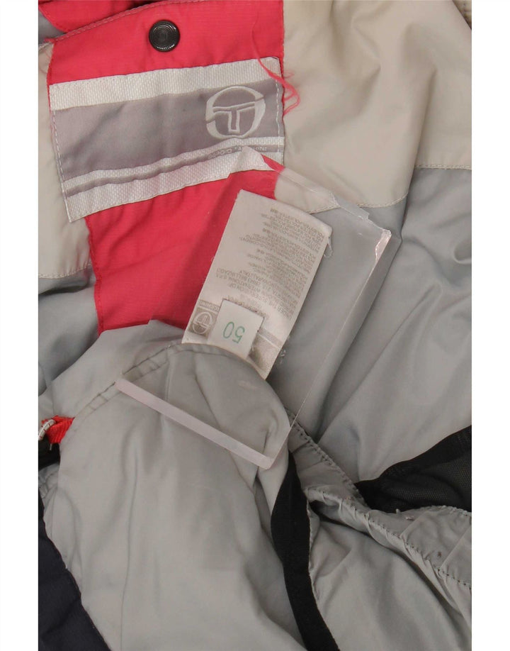 Giacca a vento da uomo Sergio Tacchini IT 50 Large in poliestere blu navy