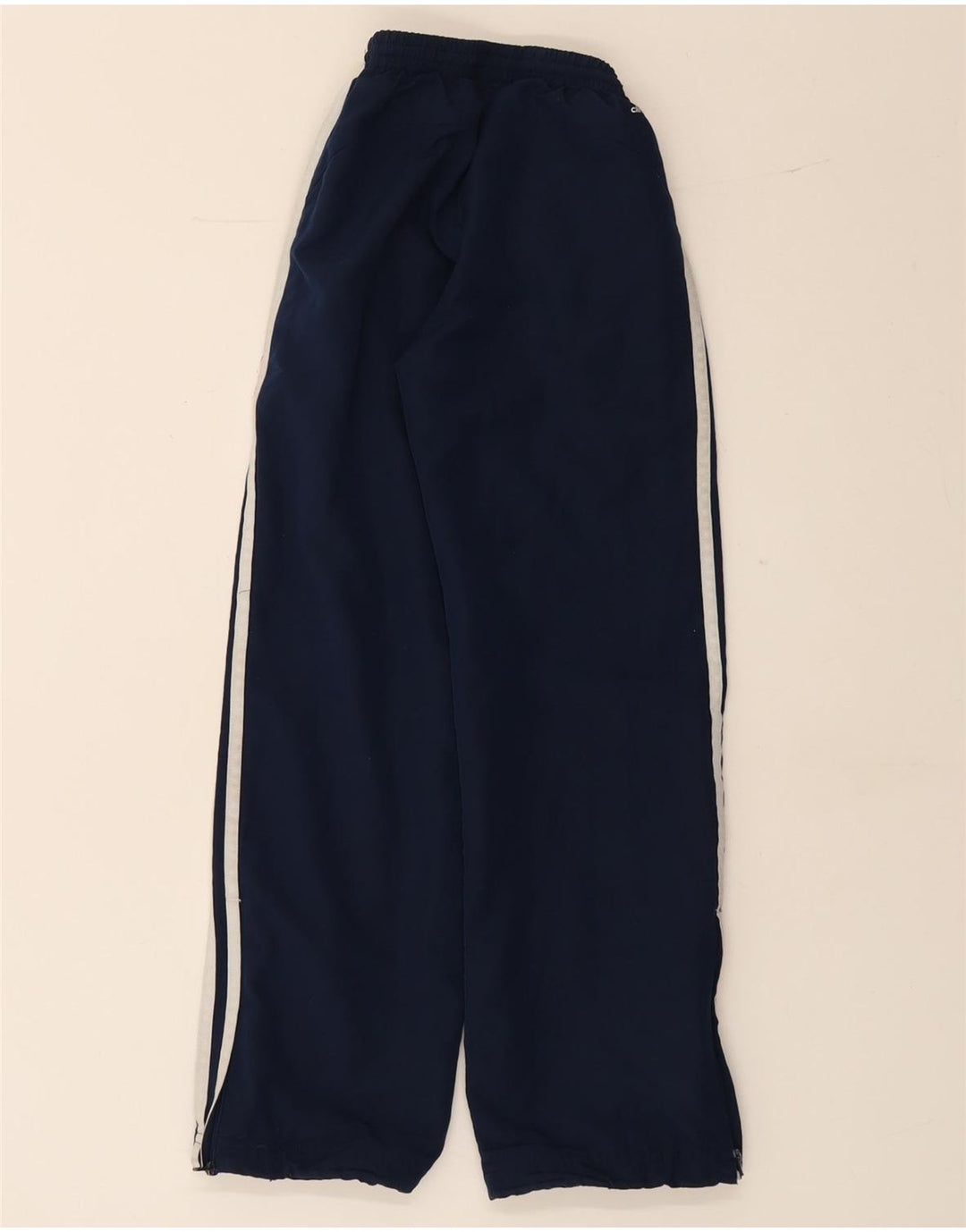 Pantaloni della tuta ADIDAS da ragazzo Climalite 9-10 anni in poliestere blu navy