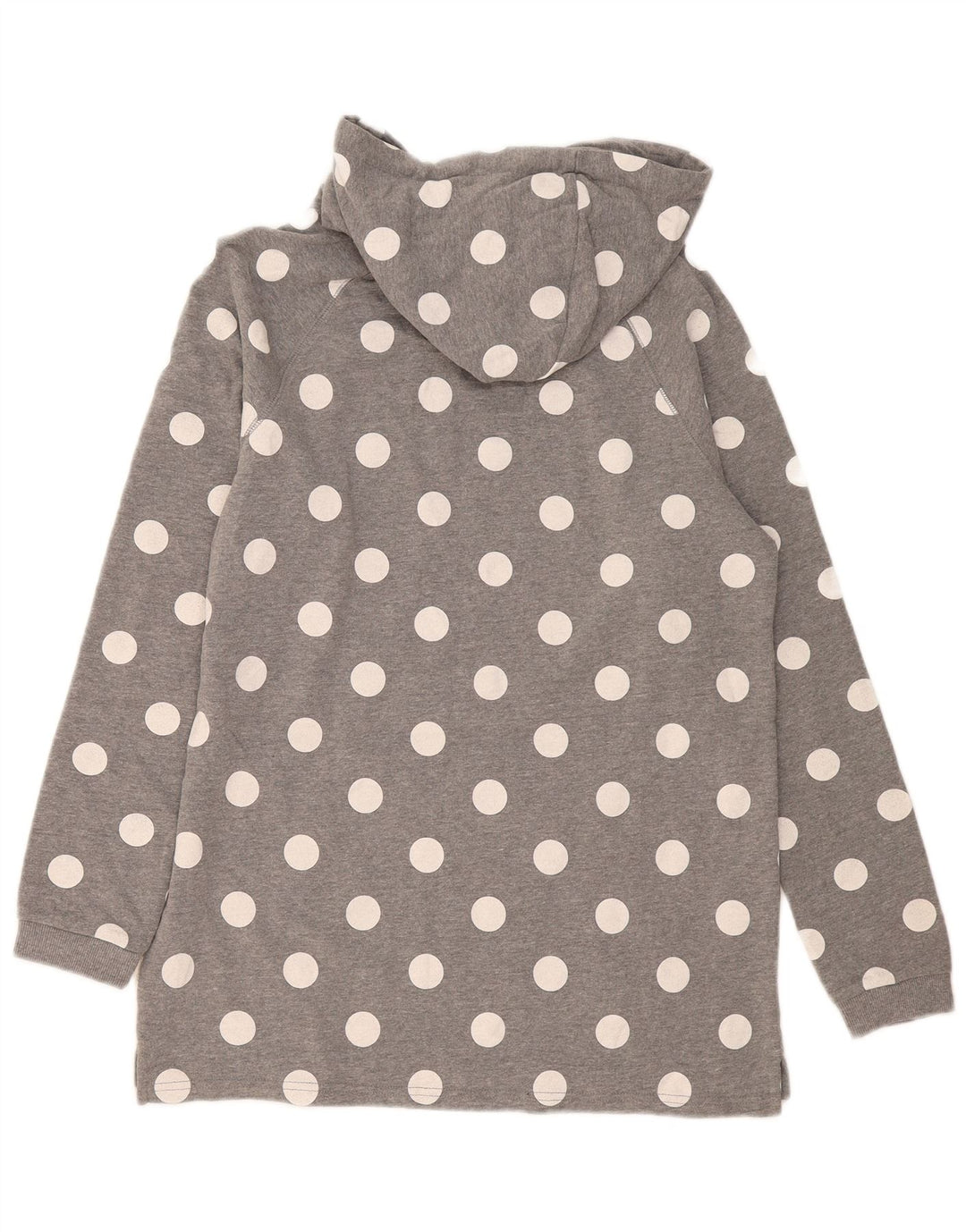 Maglione con cappuccio da donna Element US 12 grande cotone grigio a pois