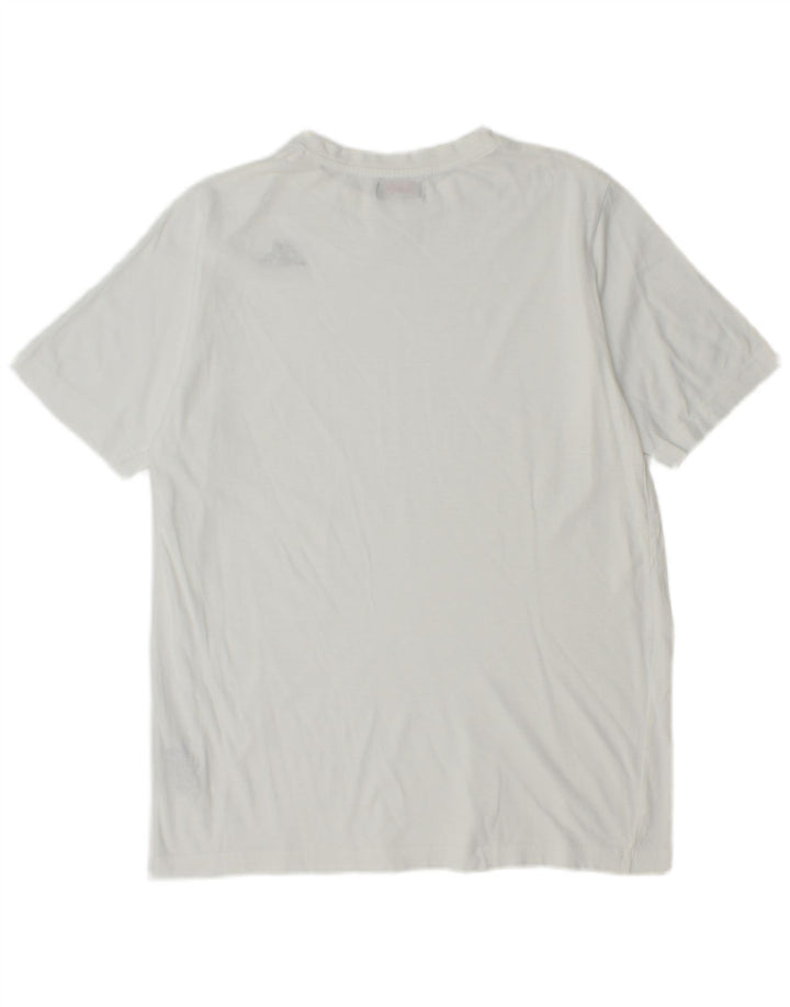 T-shirt uomo Kappa Top in cotone bianco medio