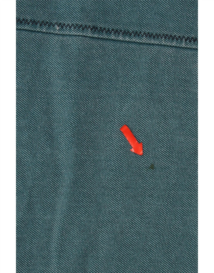 Felpa da uomo con collo con zip Fat Face, maglione grande, cotone blu