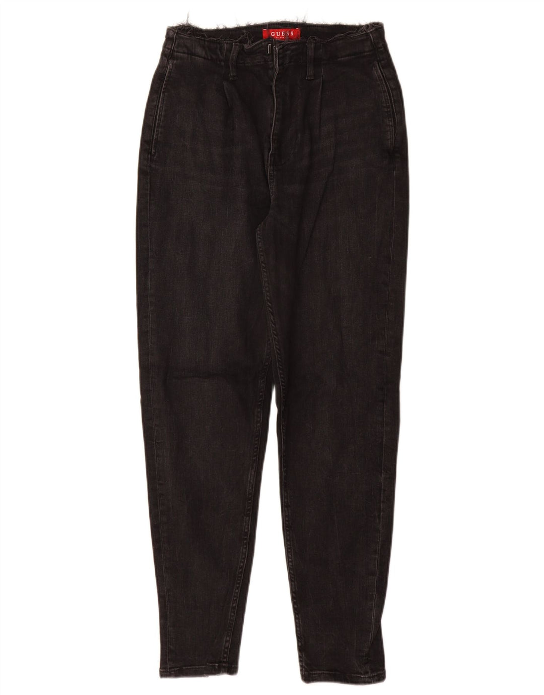 Jeans affusolati da donna Guess W26 L28 cotone nero