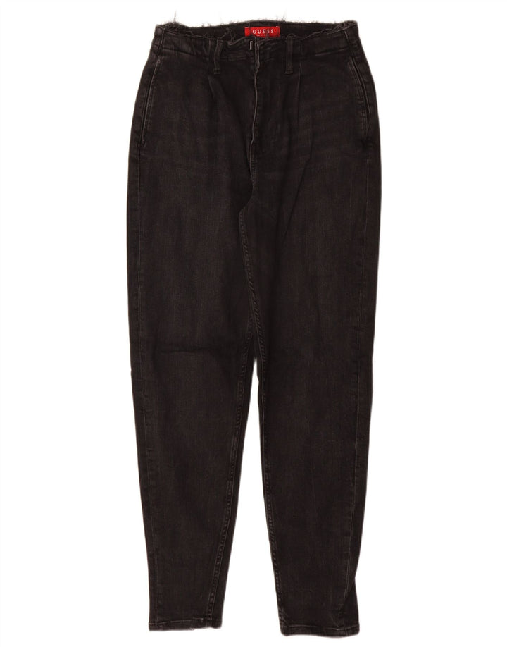 Jeans affusolati da donna Guess W26 L28 cotone nero
