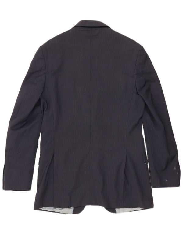 Giacca blazer a 2 bottoni da uomo Marks & Spencer UK 40 media blu navy classica