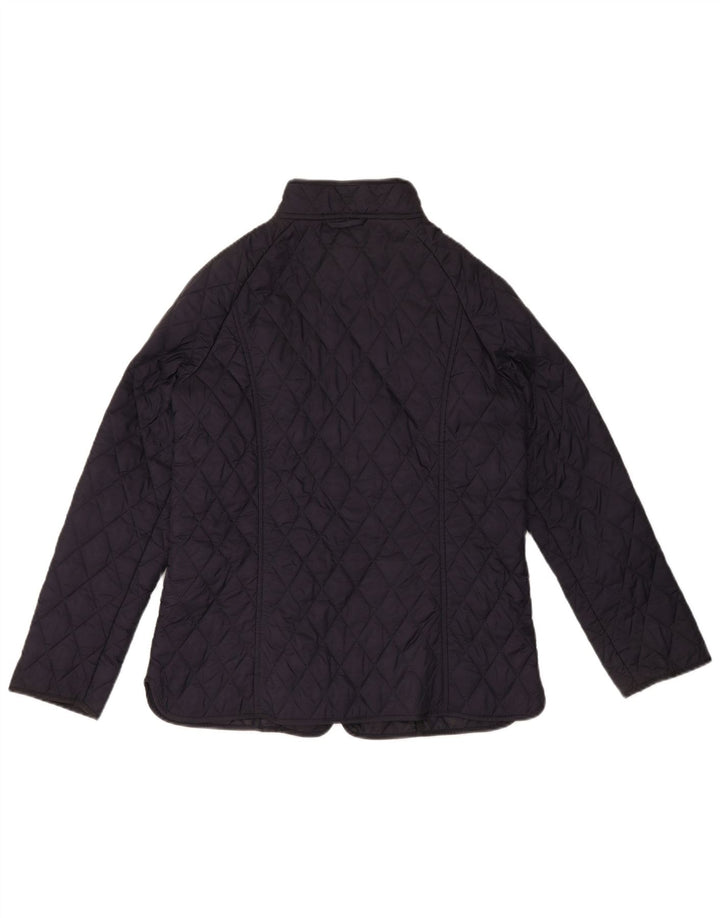 Giacca trapuntata da donna BARBOUR UK 14 Large blu navy in poliammide