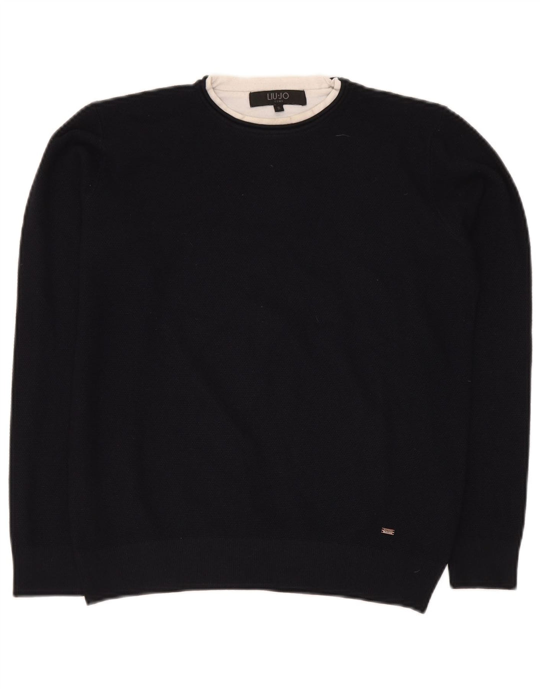 Liu Jo Uomo Small Blu Navy Viscosa