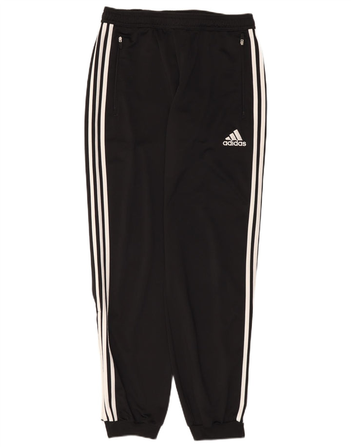 Pantaloni da tuta da uomo Adidas Joggers medio poliestere nero