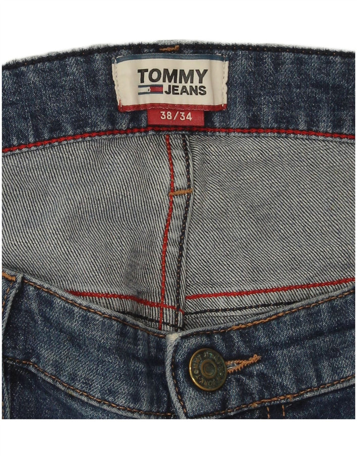 Tommy Hilfiger Uomo Ryan Bootcut Jeans W38 L29 Cotone Blu