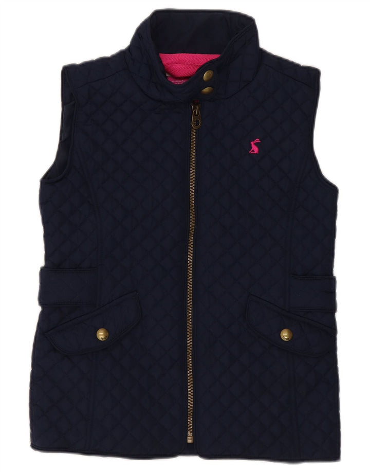 Gilet trapuntato per ragazze Joules 7-8 anni in poliestere blu navy