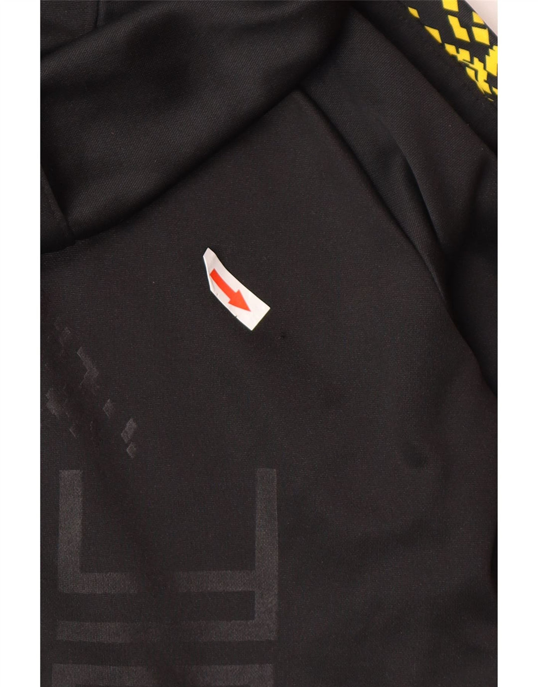 Felpa con cappuccio e collo con zip grafica Nike Dri Fit da ragazzo, 10-11 anni, colore nero medio