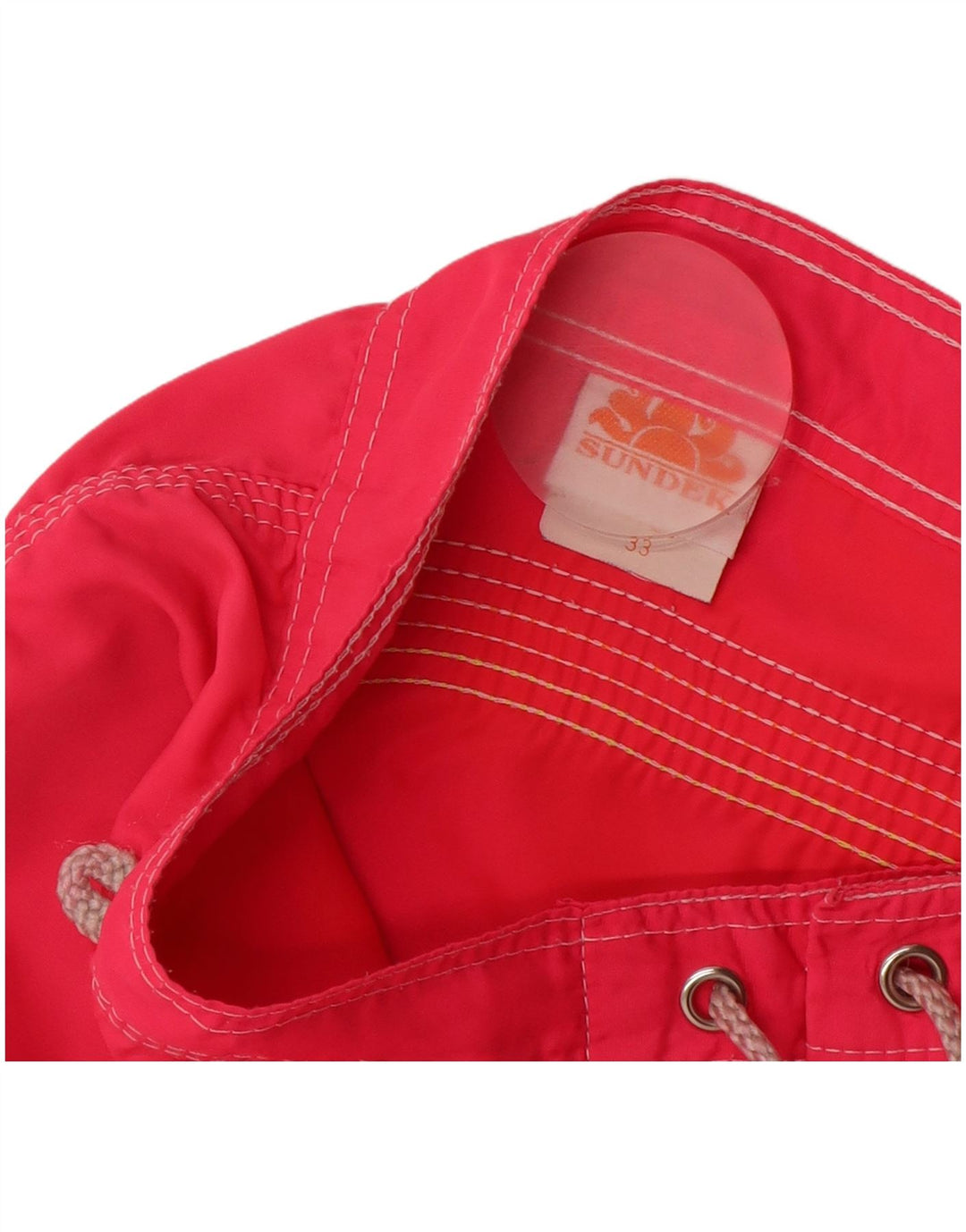 Pantaloncini da bagno da uomo Sundek in nylon rosa medio