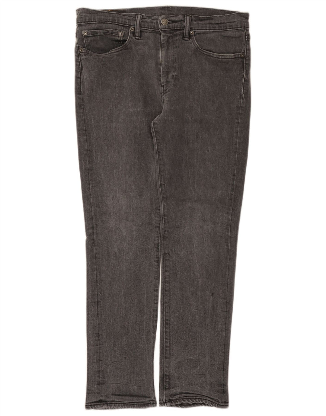 Jeans slim da uomo Levi's W34 L30 cotone grigio