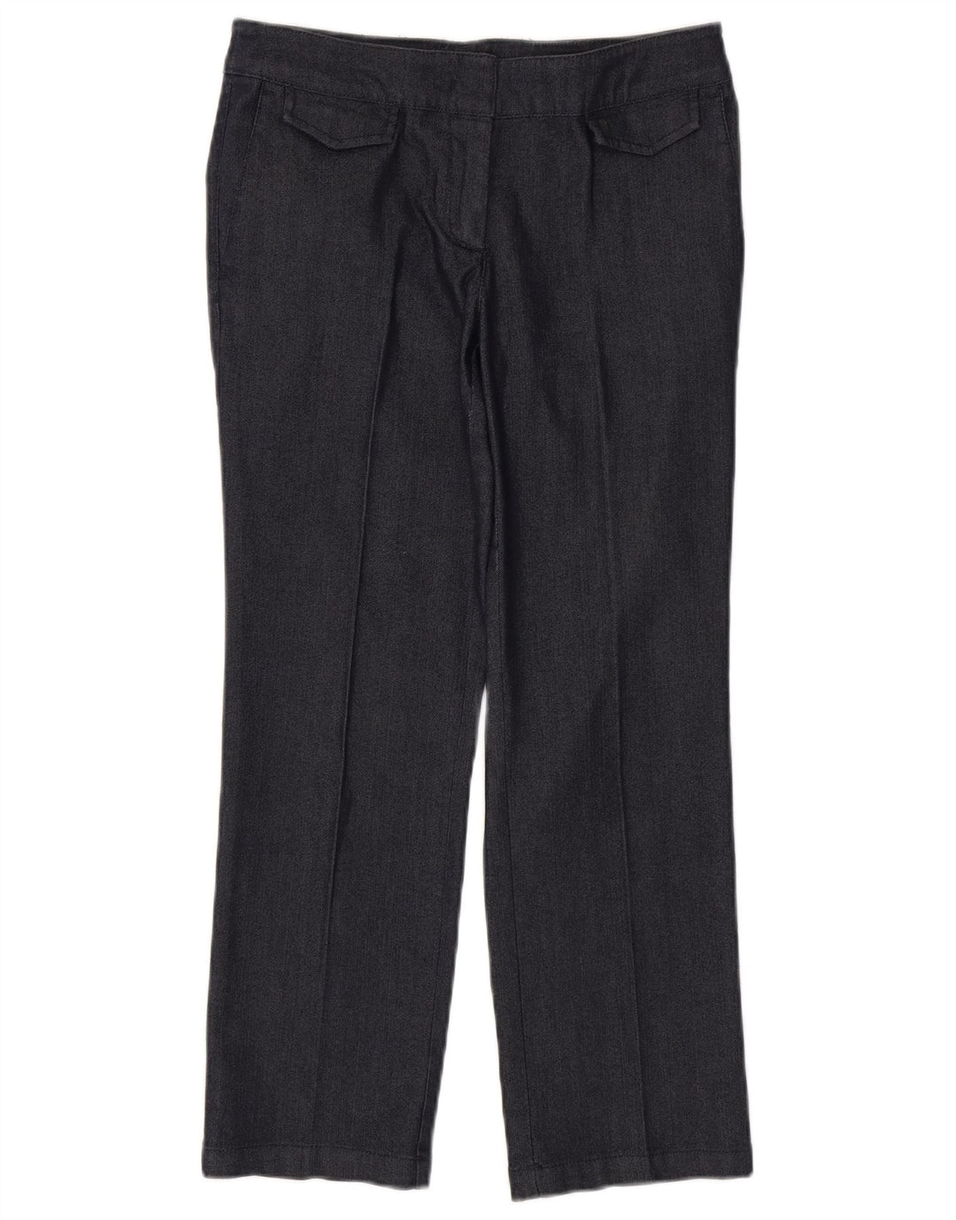 MAX & CO. Pantaloni casual dritti a vita bassa da donna W30 L26 Blu navy