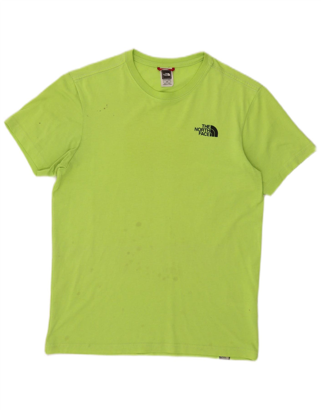 T-shirt grafica da uomo The North Face Top piccola in poliestere verde