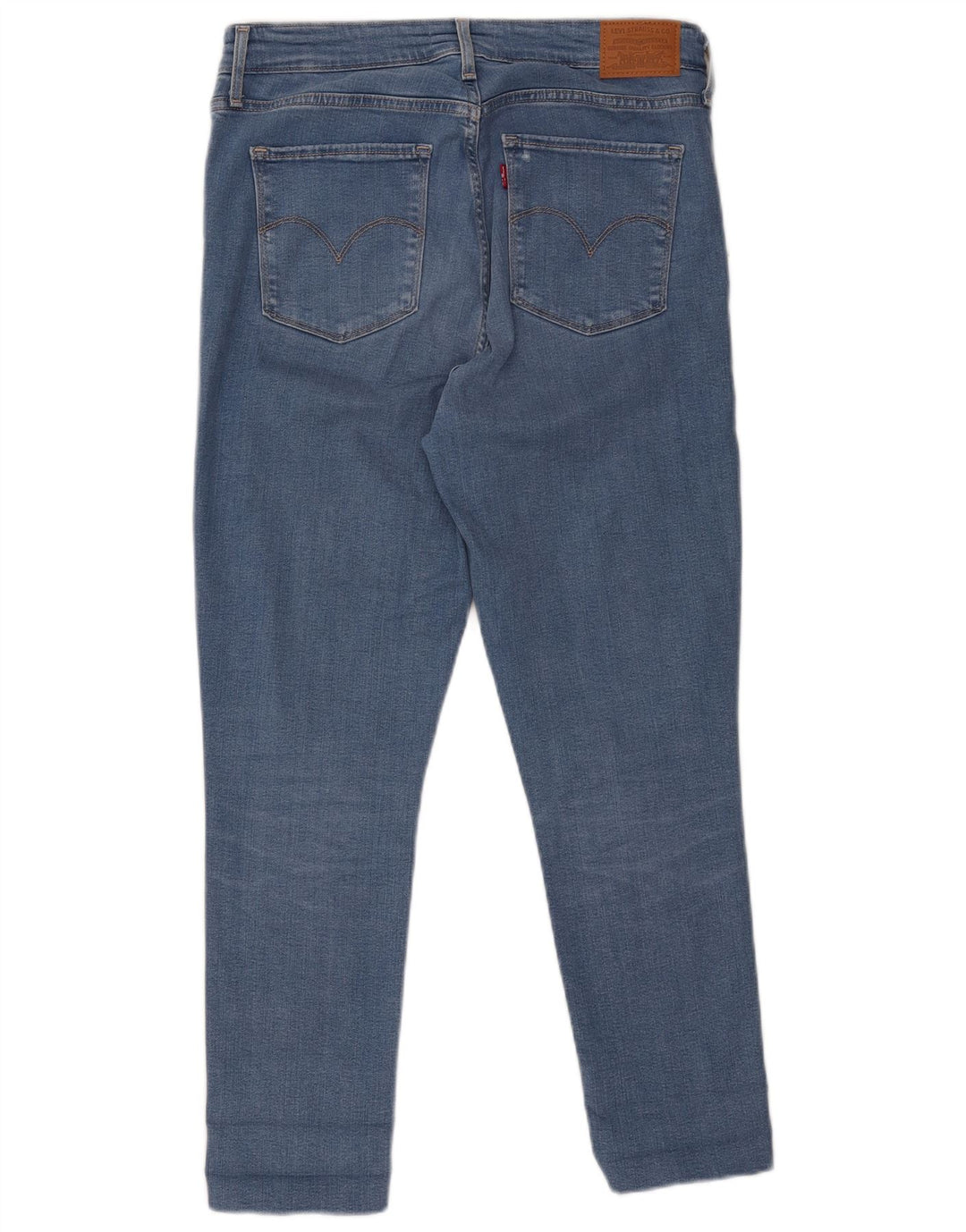 Jeans Levi's da donna 721 skinny a vita alta effetto consumato W31 L26 Lyocell blu