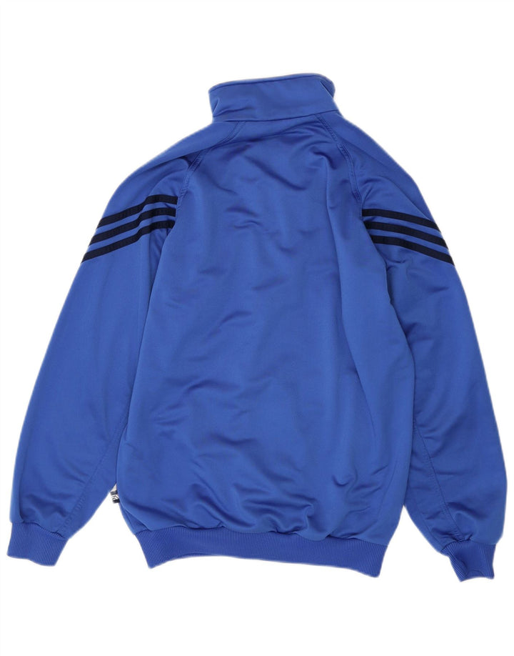 Giacca Top della tuta da ragazzo ADIDAS 13-14 anni in poliestere blu