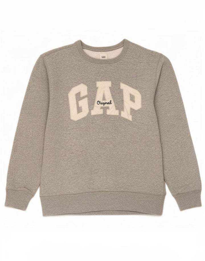 Felpa grafica da donna Gap Jumper UK 14 Grigio medio