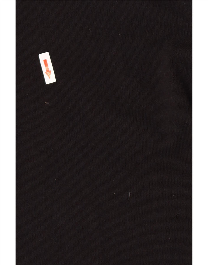 Maglione da uomo con scollo a V Marks & Spencer grande cotone nero