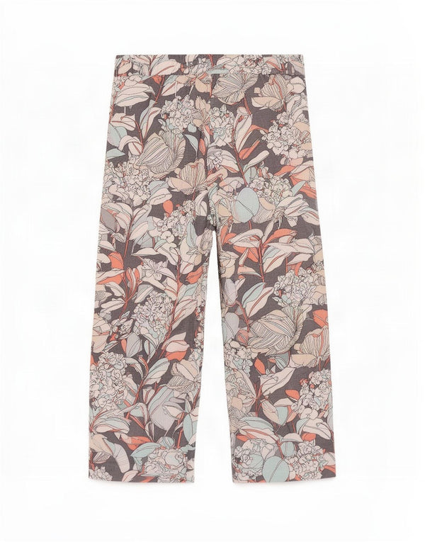 Pantaloni a vita alta da donna Marks & Spencer UK 16 Large W34 L27 Multicolore