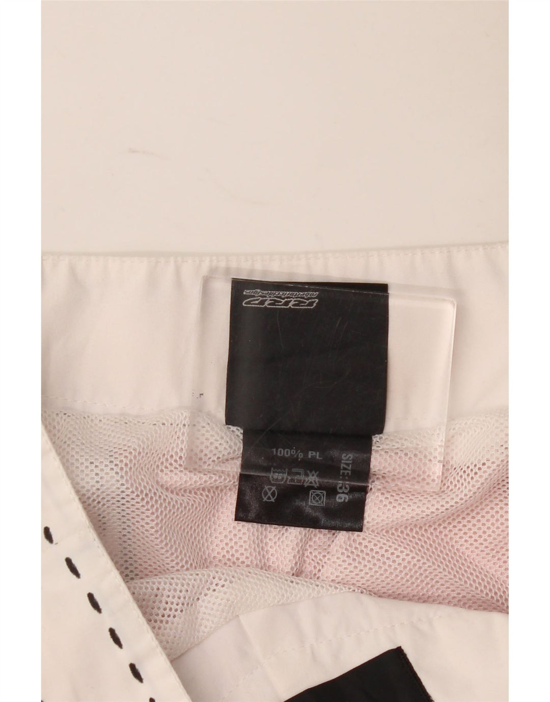 Pantaloncini da bagno grafici da uomo RRD grandi in poliestere color block rosso