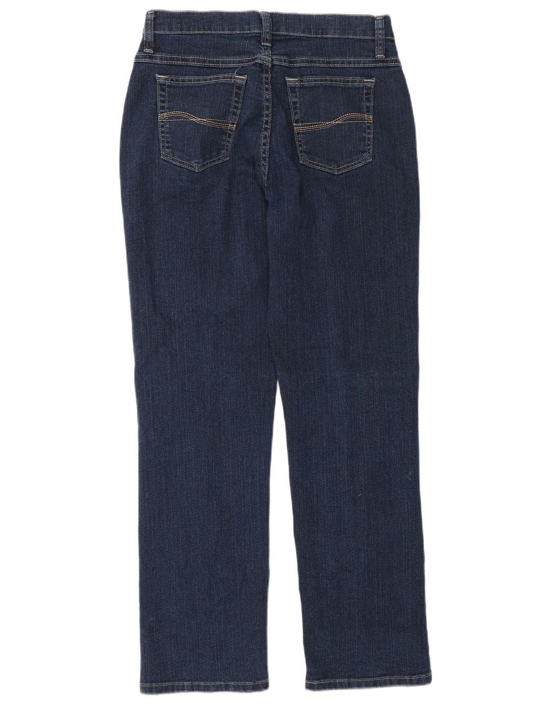Jeans dritti da donna Lee US 8 medi W28 L30 cotone blu navy