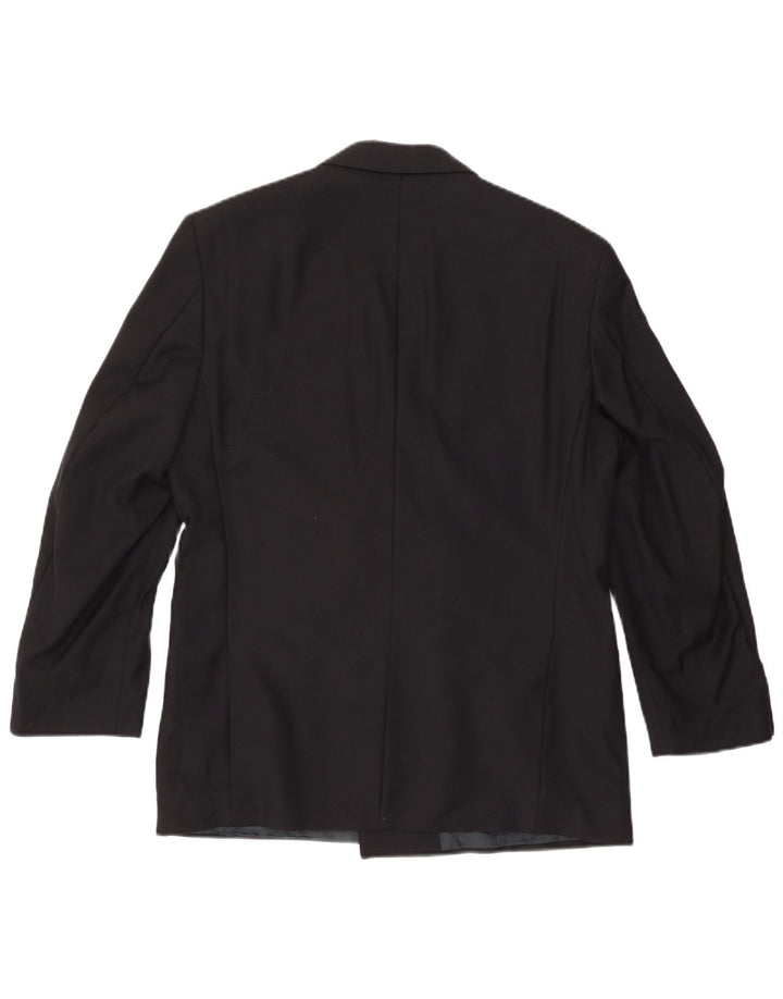 Giacca blazer doppiopetto da uomo Marks & Spencer UK 40 medio blu navy