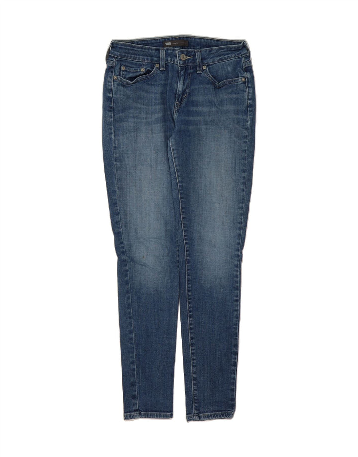 LEVI'S Womens Legging Skinny Jeans W29 L29 Blue Cotton Vintage Levi's and Second-Hand Levi's from Messina Hembry 