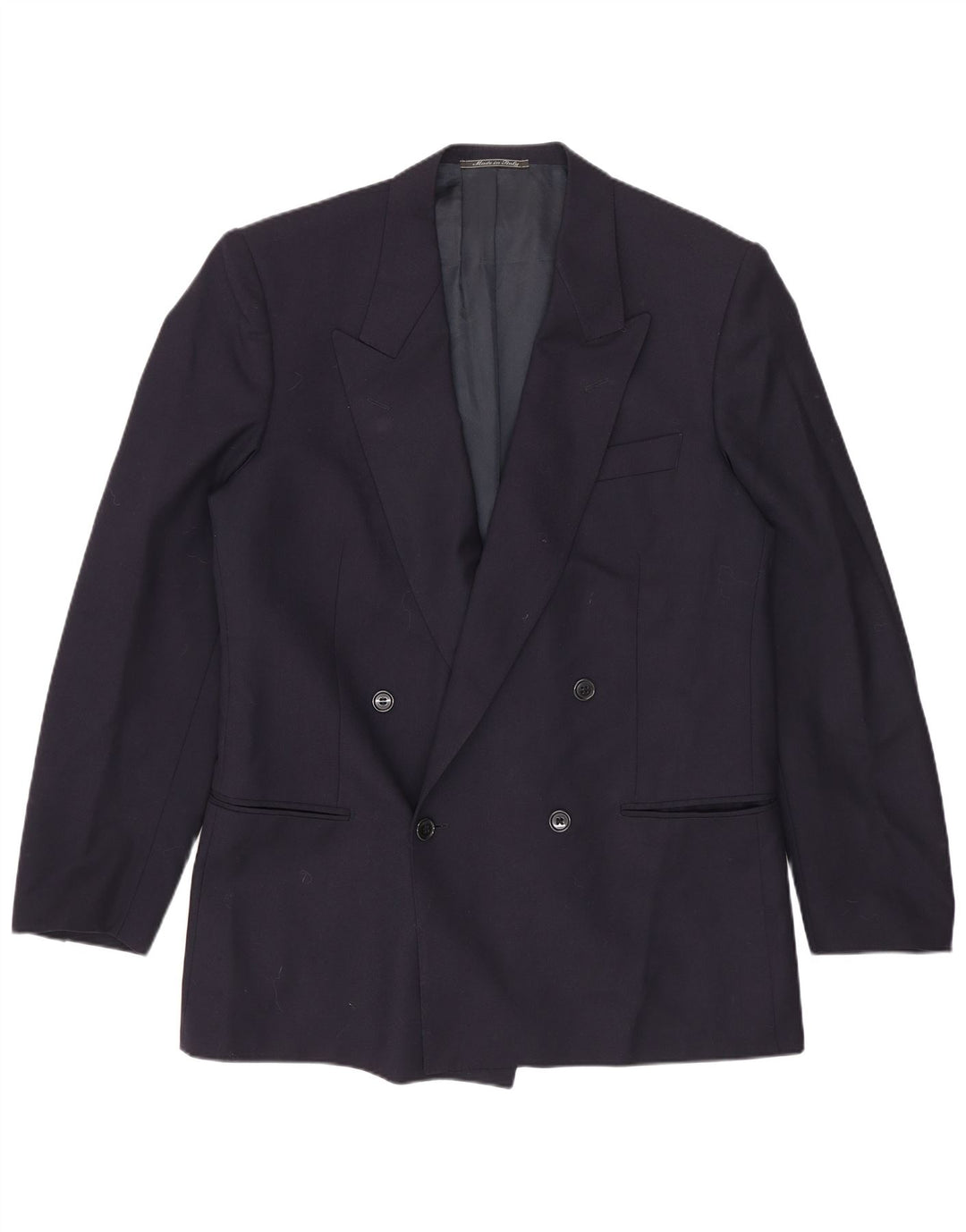 Giacca Blazer Doppiopetto Uomo Lubiam IT 48 Medio Blu Navy