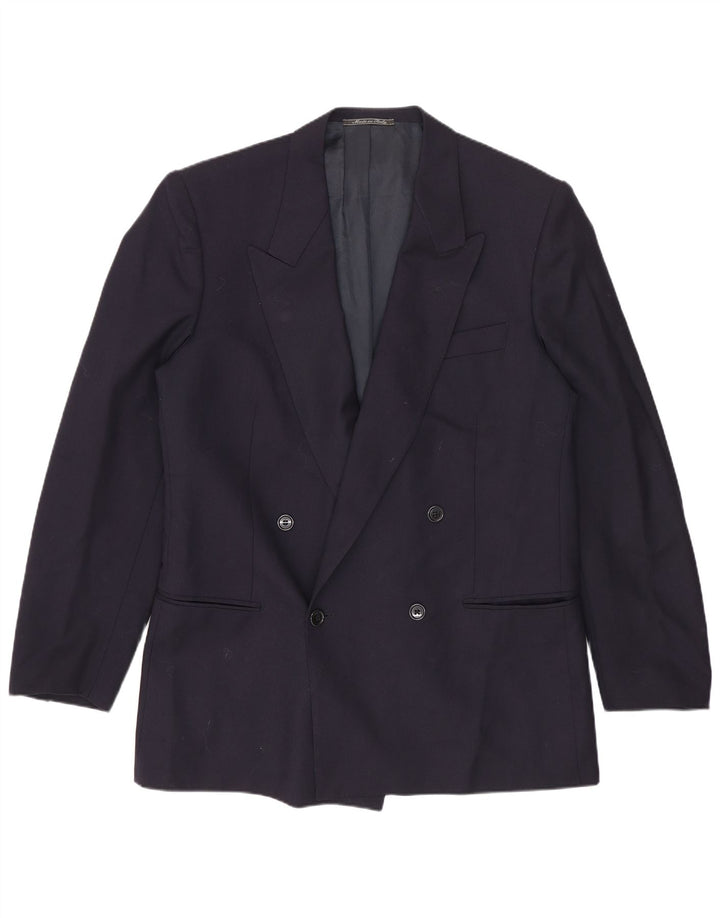 Giacca Blazer Doppiopetto Uomo Lubiam IT 48 Medio Blu Navy
