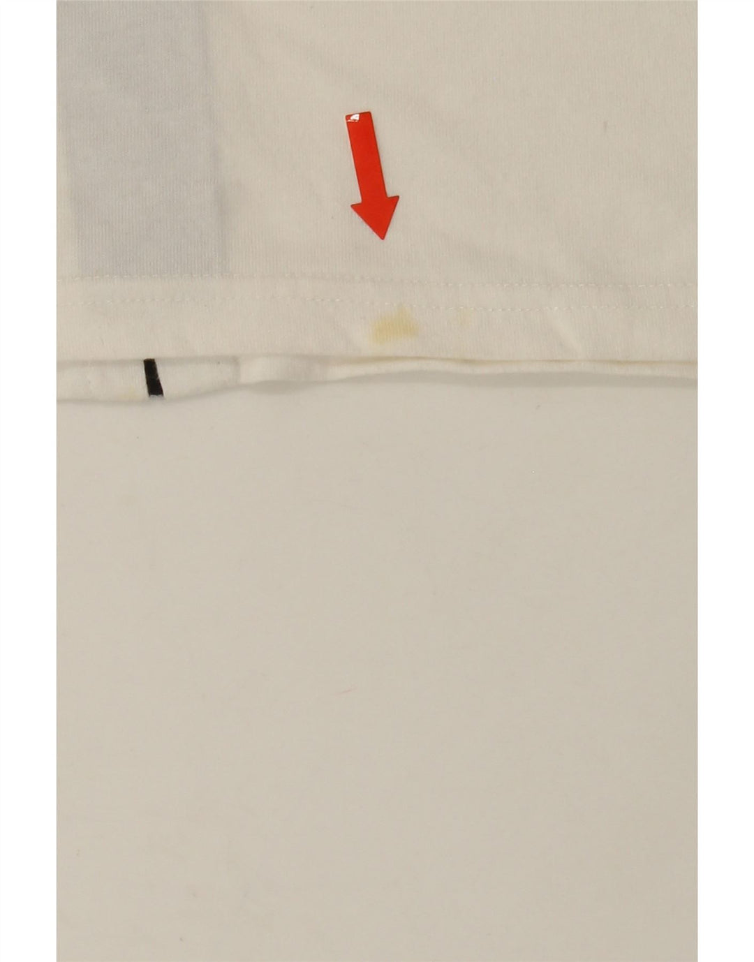 FERRE Mens T-Shirt Top XS White Cotton Vintage Ferre and Second-Hand Ferre from Messina Hembry 
