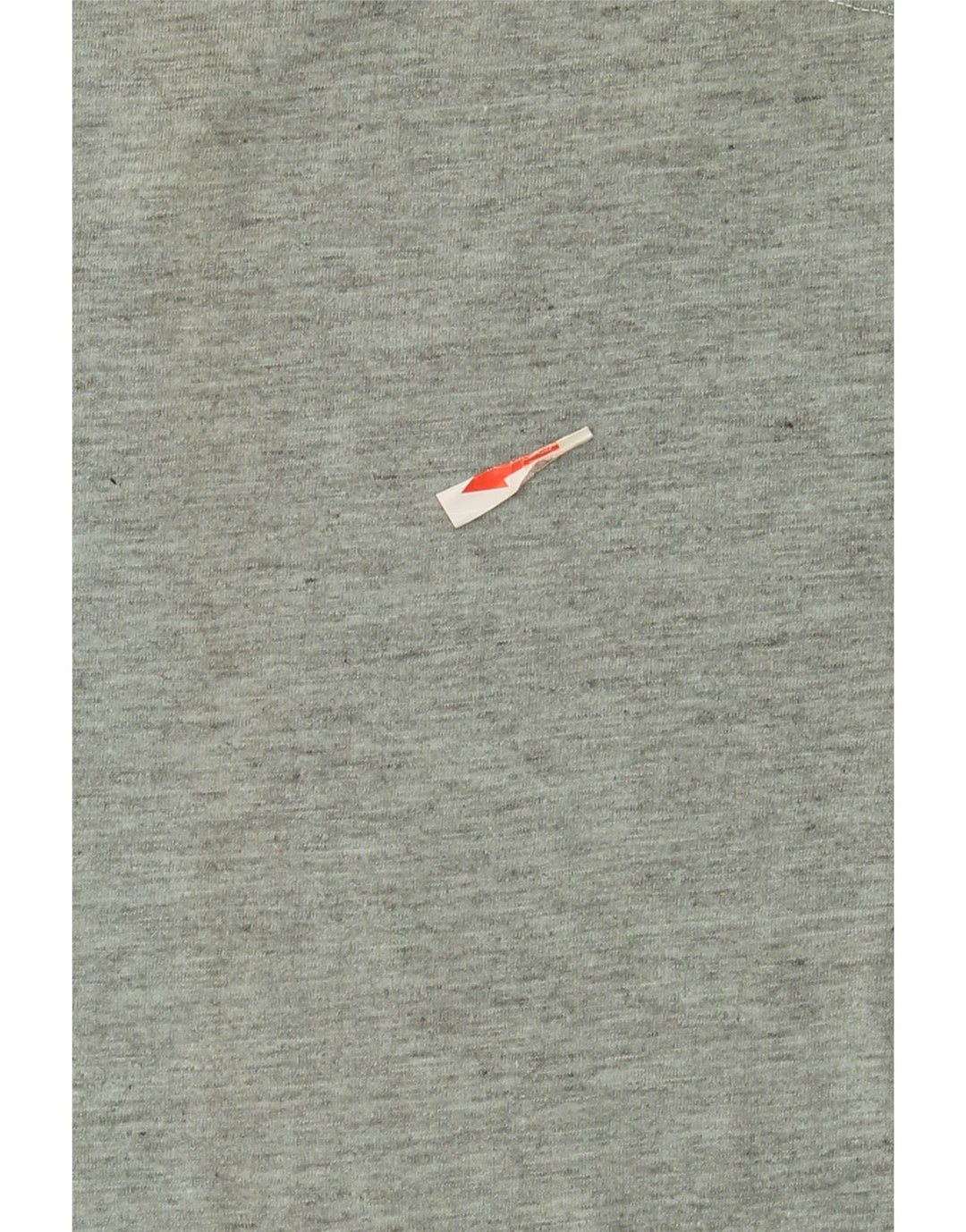 T-shirt da uomo vintage top grande grigio chiazzato