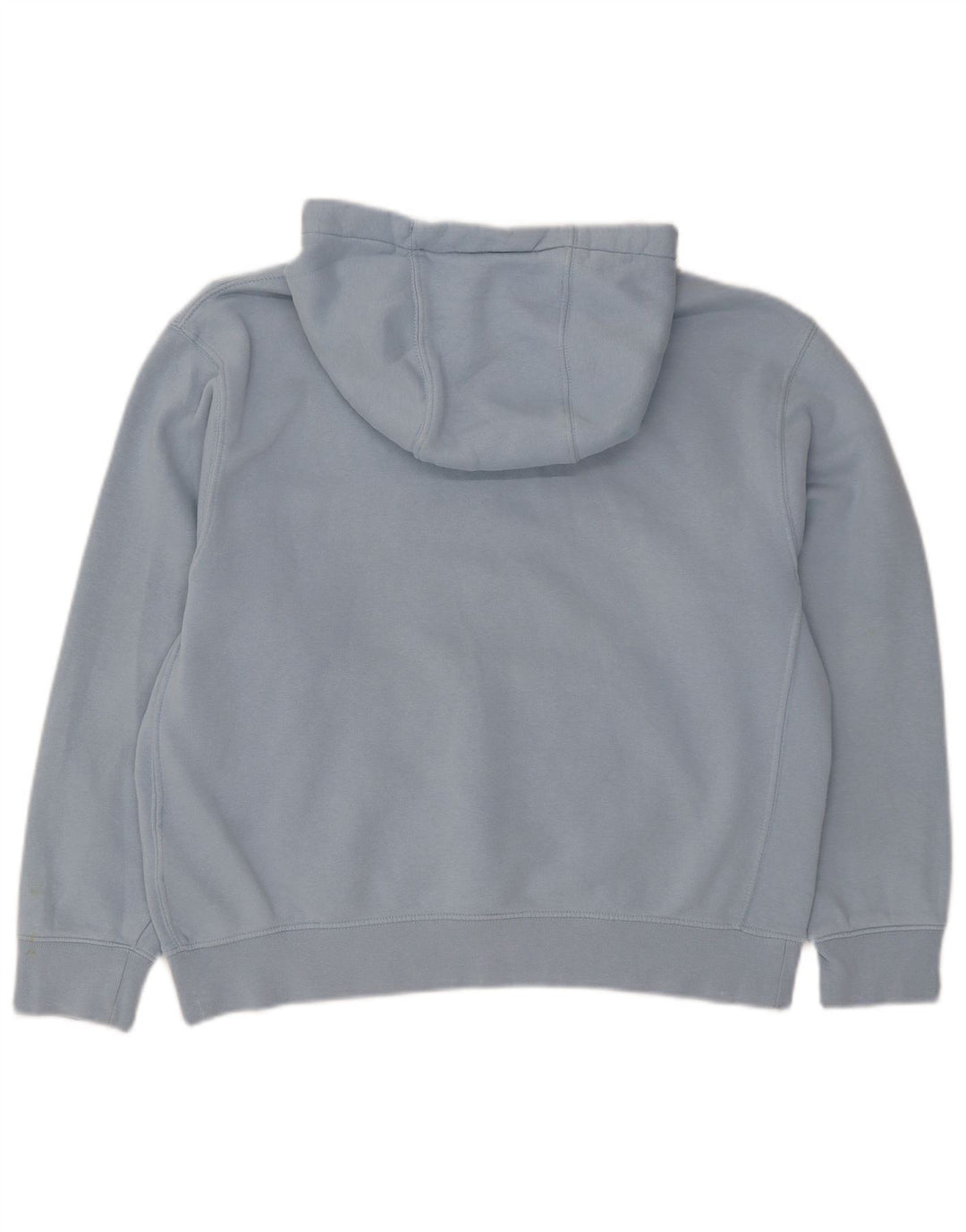 Felpa con cappuccio oversize da donna Nike UK 12 cotone blu medio