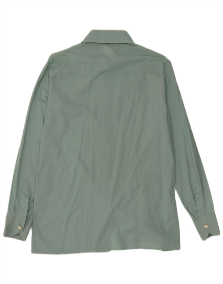 Camicia vintage da uomo piccola verde