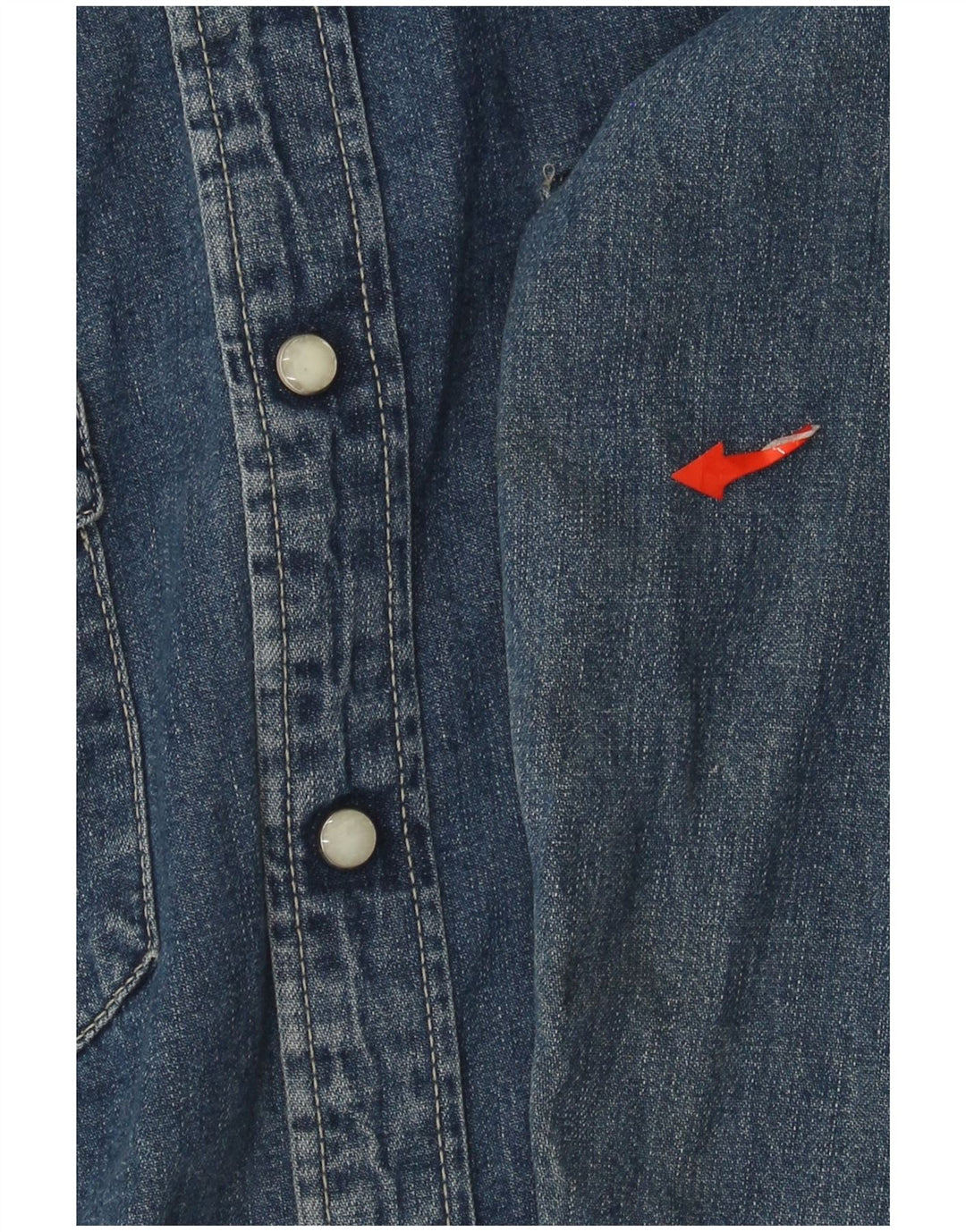 Camicia di jeans da uomo Levi's piccola in cotone blu