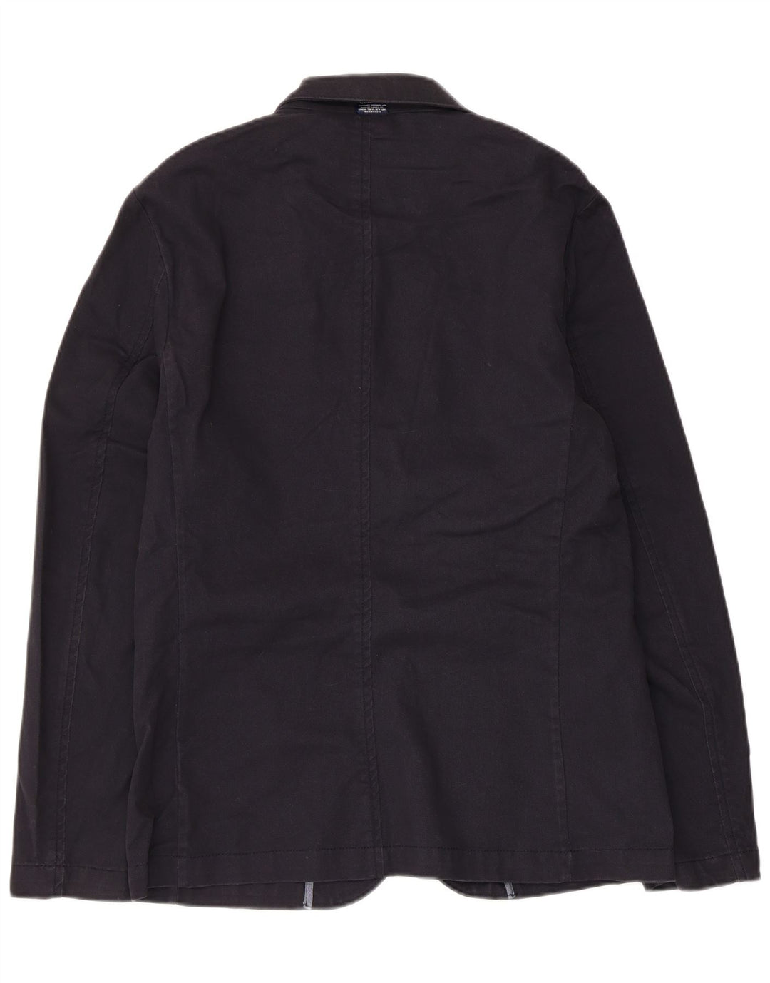 Giacca blazer da uomo a 2 bottoni Superdry UK 40 grande cotone blu navy