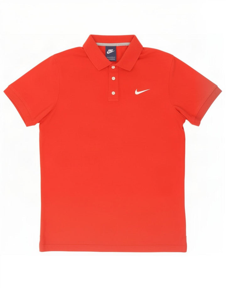 Polo Nike da uomo grande in cotone rosso