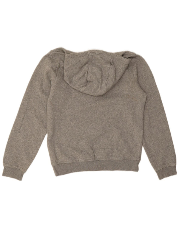 Felpa con cappuccio da uomo Nike Small in cotone chiazzato grigio