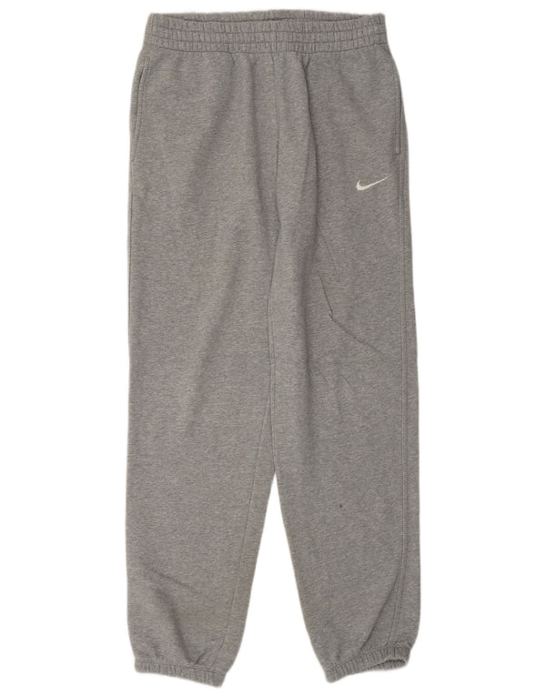Pantaloni da tuta da uomo Nike Joggers in cotone chiazzato grigio medio